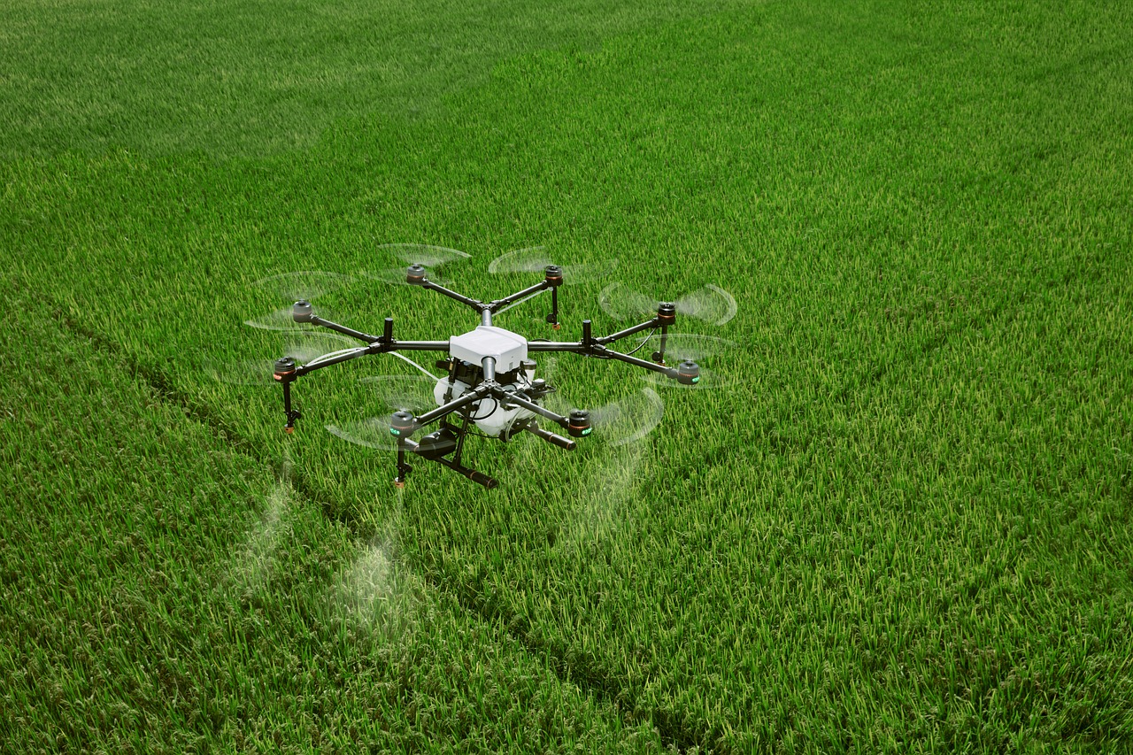 drones prevenir a poluição Agricultura-drone-aplicação-defensivos