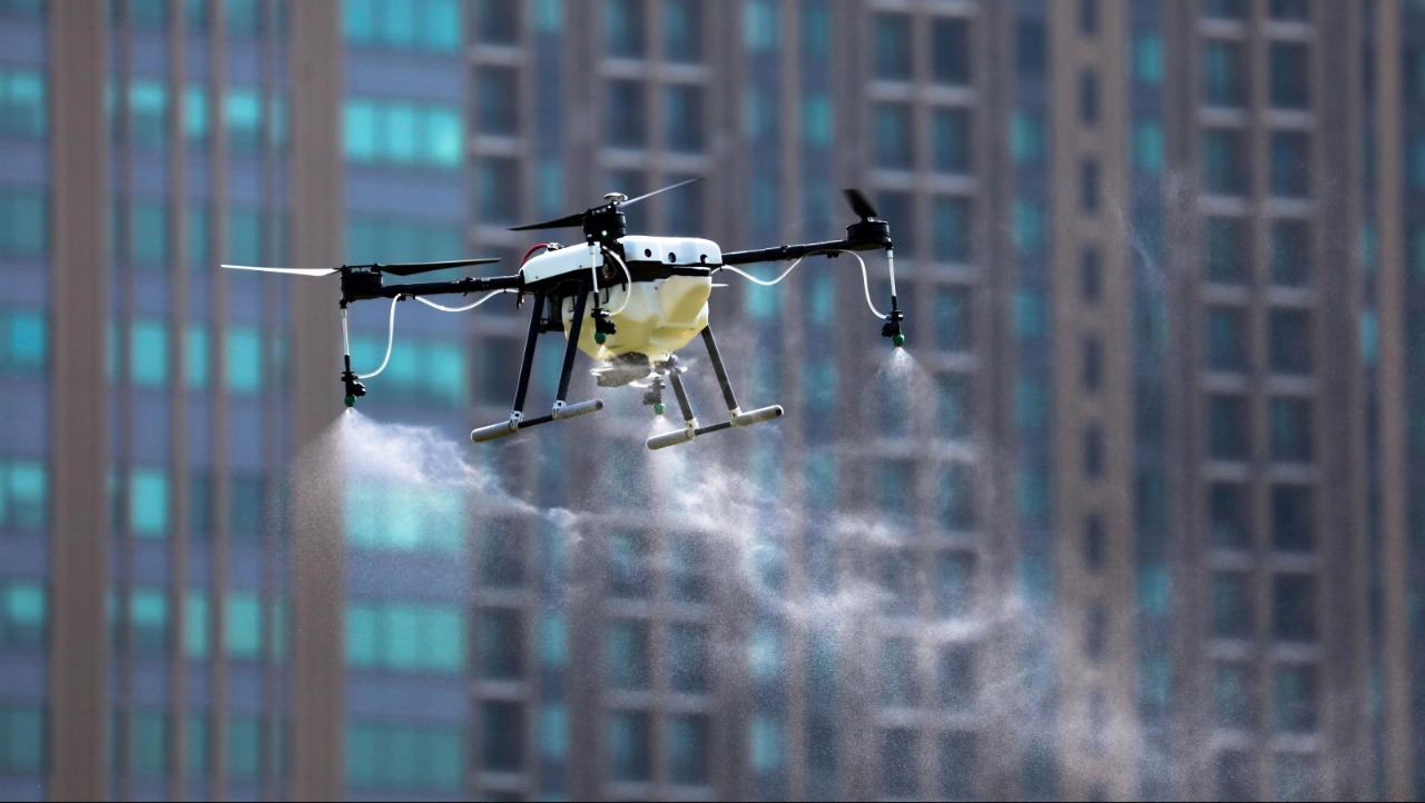 Drone para pulverização