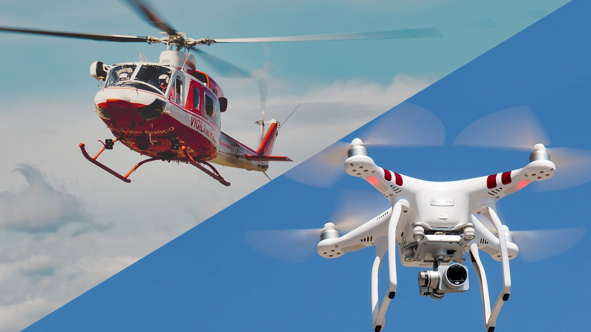 Imagens Aéreas | Drones ou helicóptero?