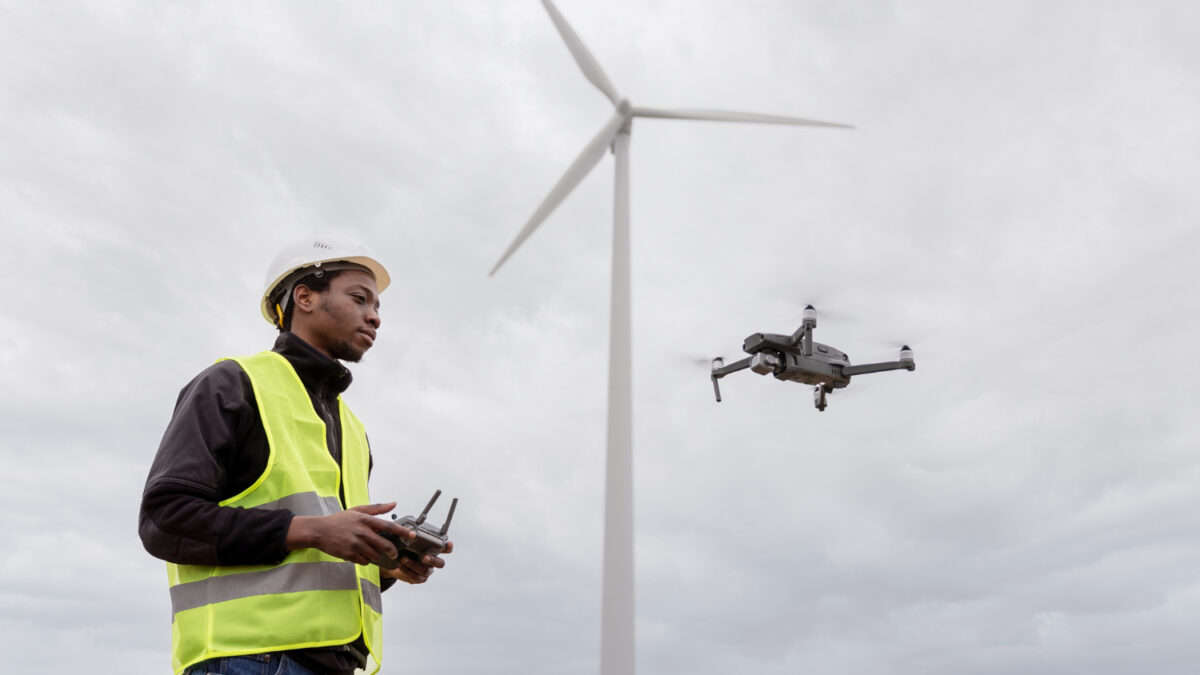 Como os drones estão revolucinando a indústria de energia?