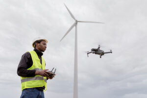Como os drones estão revolucinando a indústria de energia