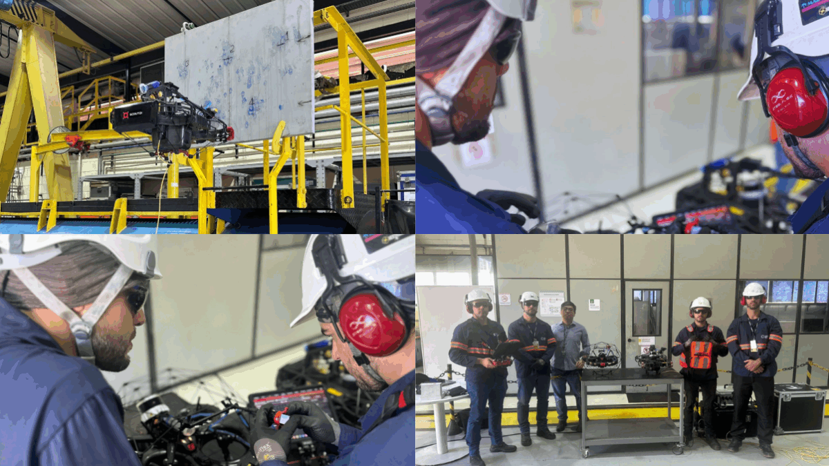 Grupo DR1 realiza visita técnica ao CENPS para validação das soluções SCOUT 137 e ELIOS 3