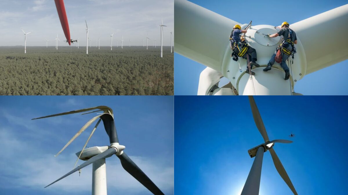 Como o Voliro aumenta a eficiência na manutenção de turbinas eólicas